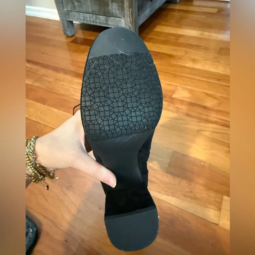 Black Over-the-Knee Women's Boots